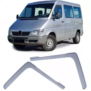 Wind deflector rain guard black for Mercedes Sprinter W901 - W905 1995-2005