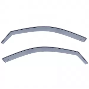 Wind deflector rain deflector wind protection black smoke for VW Golf 4 97-06 5-door