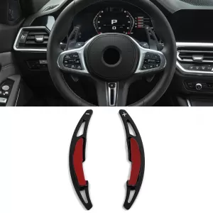Paddle shifter extension aluminum black fits for BMW M2 F87 M3 F80 M4 F82 F83