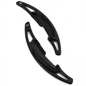 Paddle shifter extension aluminum black fits for BMW M2 F87 M3 F80 M4 F82 F83
