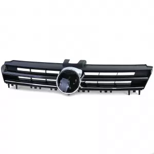 Sport grille black gloss with chrome trim for VW Golf 7 including GTI 12-17