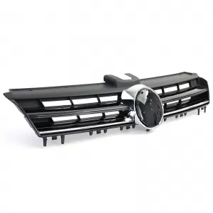 Sport grille black gloss with chrome trim for VW Golf 7 including GTI 12-17