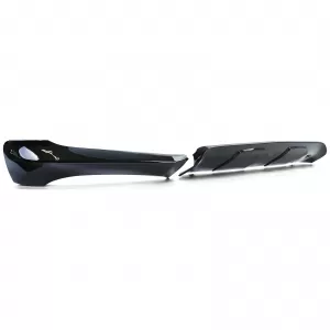 Set di kit carrozzeria performance anteriore e posteriore nero lucido adatto per BMW X5 E70 07-10-image-6207412