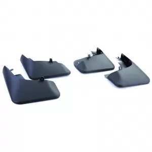 Mud flap set front and rear black for VW Tiguan 1 5N 07-18