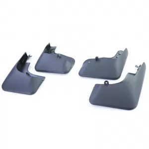 Mud flap set front and rear black for VW Tiguan 1 5N 07-18