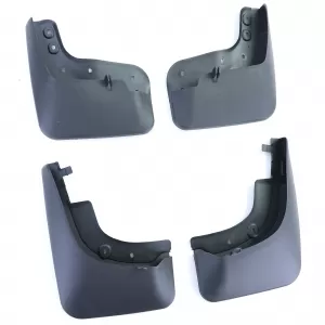 Mud flap set front and rear black for VW Tiguan 1 5N 07-18