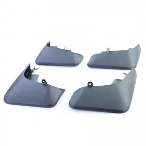 Mud flap set front and rear black for VW Tiguan 1 5N 07-18