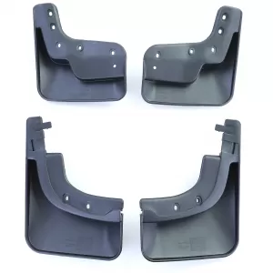 Mud flap set front and rear black for VW Tiguan 1 5N 07-18