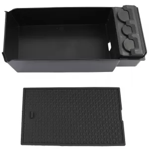 Storage compartment insert in center armrest for Mercedes A-Class W177 V177 from 2018