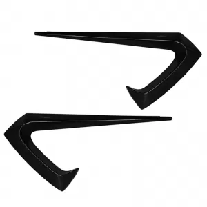 Spoiler trims side camera black gloss fits for Tesla Model 3