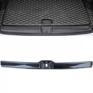 image-57-Rozsdamentes acél csomagtér küszöbvédő fekete belső lökhárítóhoz Mercedes GLC X253