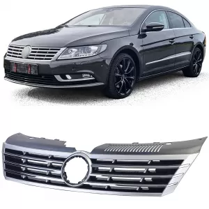 Radiator grille black chrome fits VW CC 2012-2017