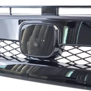 Honeycomb Grille TR Performance Gloss Black for Honda Civic X FC FK 2016-2020