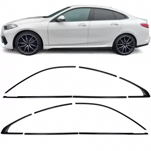 Shadow Line trim set gloss black fits for 2 Series BMW F44 Gran Coupe