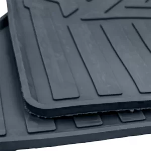 Premium rubber floor mat set 4-piece fits VW Bus Transporter T6.1 from 2019