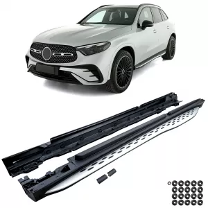 image-39-Alumínium küszöb fellépő OE stílusú Mercedes GLC X254 C254 Coupe