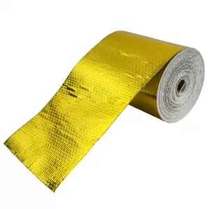 450°C Gold Thermal Insulation Tape Heat Shield Self-Adhesive 5 Meters x 50mm