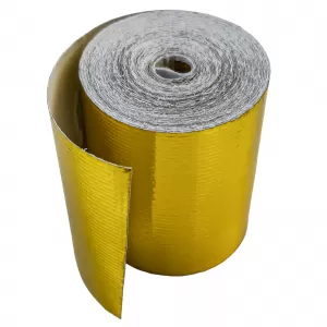 450°C Gold Thermal Insulation Tape Heat Shield Self-Adhesive 5 Meters x 50mm