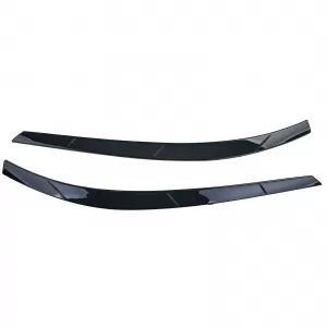 Headlight covers black gloss fits for VW Tiguan I 5N Facelift 2011-2016