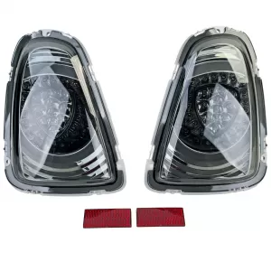 Fari posteriori a LED design speciale fumo nero adatti per Mini One Cooper R56 2010-2014-image-6207756