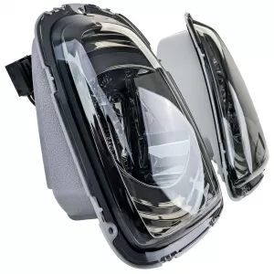 Fari posteriori a LED design speciale fumo nero adatti per Mini One Cooper R56 2010-2014-image-6207758