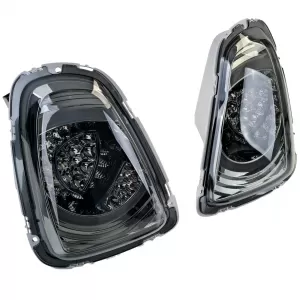 Fari posteriori a LED design speciale fumo nero adatti per Mini One Cooper R56 2010-2014-image-6207759