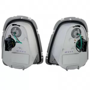 Fari posteriori a LED in vetro trasparente neri adatti per Mini One Cooper R56 2006-2010-image-6207768