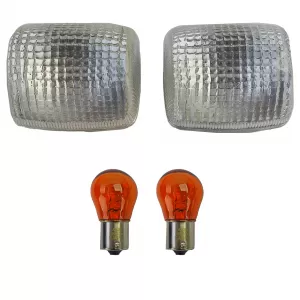 Motorcycle Indicator Lens Indicator Set White for Honda CBR / VFR / NTV / CB / XBR