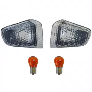 Motorcycle Indicator Insert Rear Clear for Honda VFR 750 SC36 1990-1997