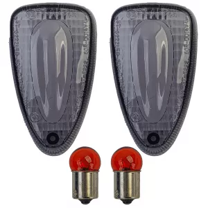 Motorcycle Indicator Lens Indicator Lenses Black Tinted for BMW / Moto Guzzi