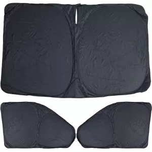 Sunshade blackout 3-piece set for VW Bus Transporter T6.1 from 2019