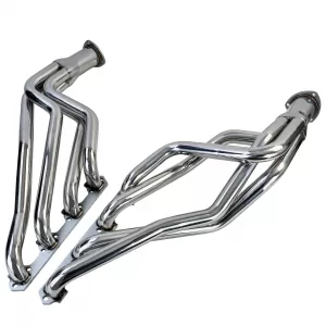 Set di collettori 4-in-1 in acciaio inossidabile adatto per Ford Mustang SBF 64-73 289 302 351W-image-6207854