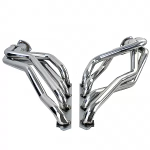 Set di collettori 4-in-1 in acciaio inossidabile adatto per Ford Mustang SBF 64-73 289 302 351W-image-6207855