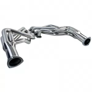Set di collettori 4-in-1 in acciaio inossidabile adatto per Ford Mustang SBF 64-73 289 302 351W-image-6207858