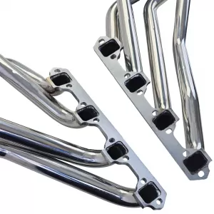 Set di collettori 4-in-1 in acciaio inossidabile adatto per Ford Mustang SBF 64-73 289 302 351W-image-6207859