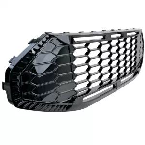 Griglia del radiatore senza emblema Nero Lucido adatta per Ford Tourneo Transit Custom dal 2023-image-6207907