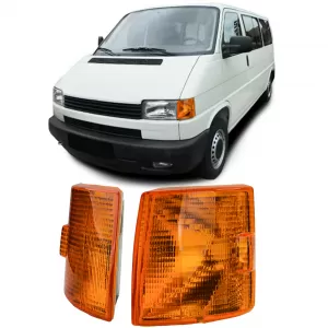 Indicator Set Orange Left Right for VW T4 Bus Pickup Transporter 1990-2004