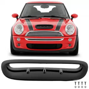Air scoop air intake hood black gloss for Mini Cooper S R50 R53 02-06