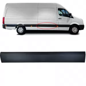 Trim strip sliding door right fits for VW Crafter 30-50 2E 2006-2016 L2 L3 L4