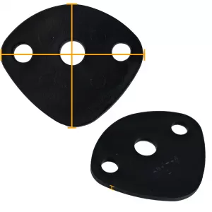 Motorcycle Micro Mini Indicator Mounting Plate Adapter Plate Universal for Suzuki