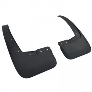 Mud flaps set front and rear black for Ford Ranger T9 from 2023