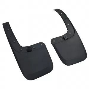 Mud flaps set front and rear black for Ford Ranger T9 from 2023