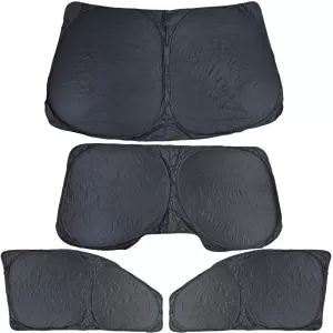 Sunshade blackout 4-piece set for Smart ForTwo 453 2014-2024