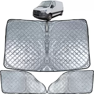 Sun protection blackout 3-piece set for Mercedes Sprinter W907 W910 from 2018