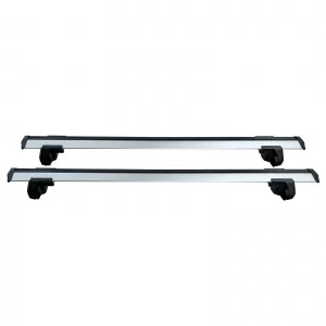 Set di traverse in alluminio adatto per barre del tetto per Ford Ranger T6 T7 T8 2012-2022-image-6208348