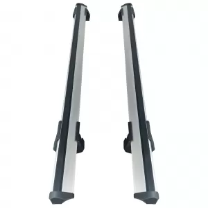Set di traverse in alluminio adatto per barre del tetto per Ford Ranger T6 T7 T8 2012-2022-image-6208350