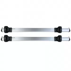 Set di traverse in alluminio adatto per barre del tetto per Ford Ranger T6 T7 T8 2012-2022-image-6208351