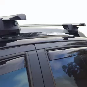 Set di traverse in alluminio adatto per barre del tetto per Ford Ranger T6 T7 T8 2012-2022-image-6208355