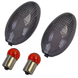 Motorcycle Turn Signal Lenses Tinted Pair for Ducati Monster / Victory