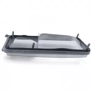 Headlight lens diffuser left for Mercedes W124 89-93